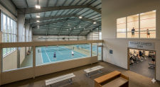 Premier Fitness & Racquet Center with Real Estate